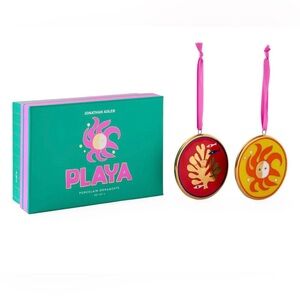 Jonathan Adler Playa Porcelain Ornaments - SOLD OUT!